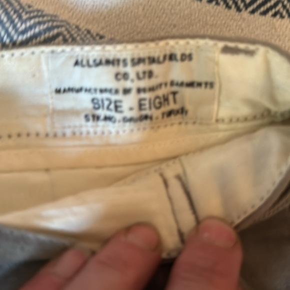 2 pairsof shorts . All Saints size 8 and true religion camo size 27 - Picture 3 of 6